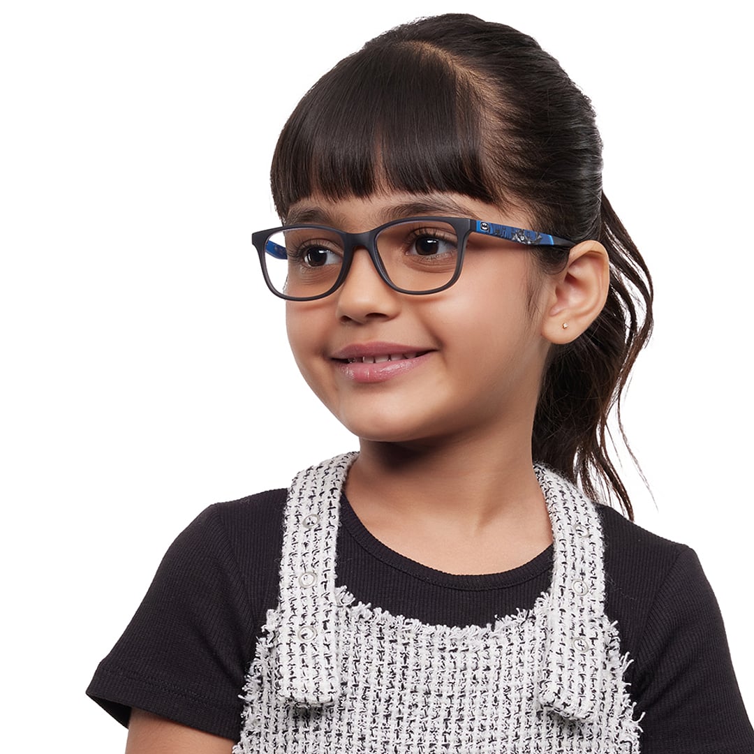 Hooper Online Gray Transparent Full Rim Rectangle right side