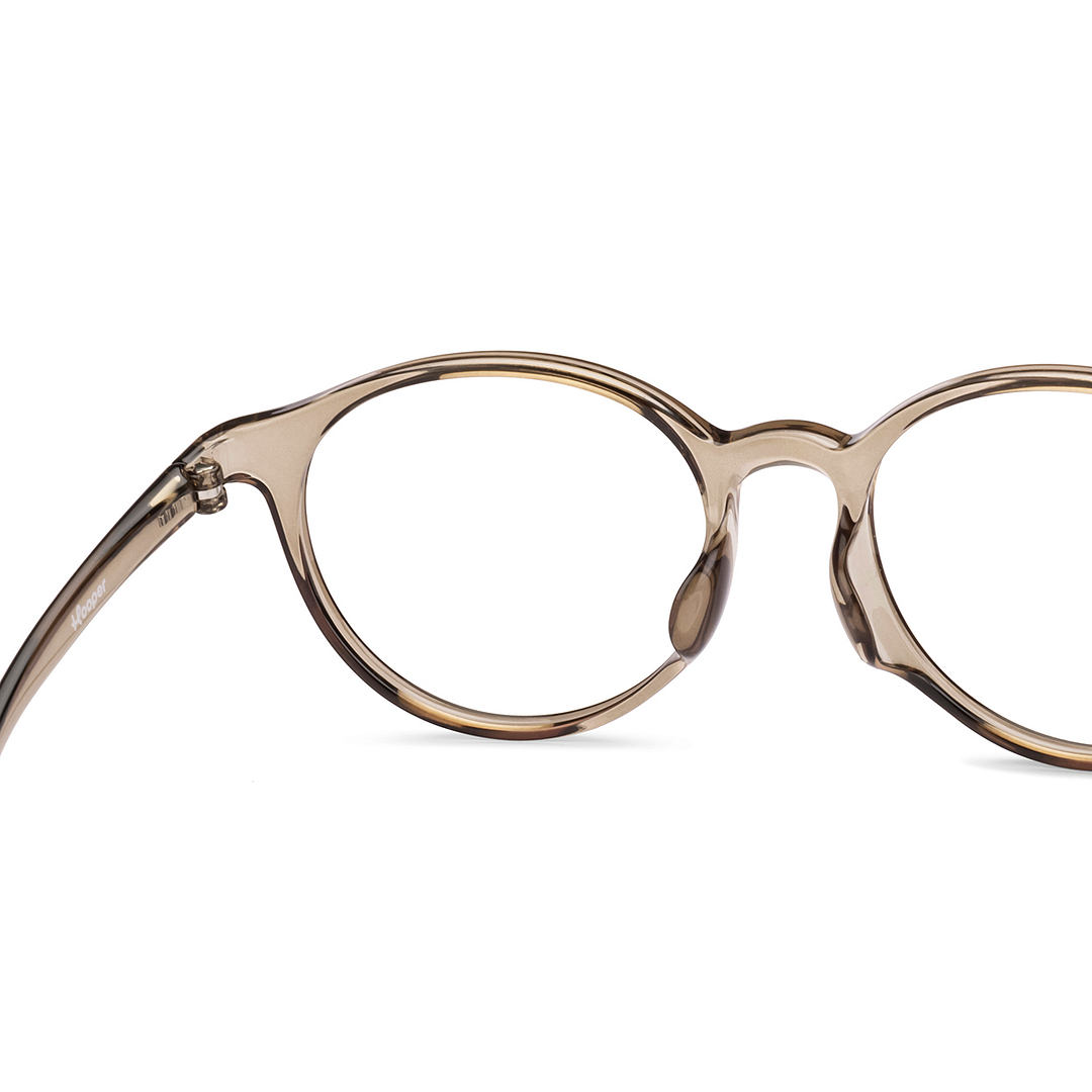 Hooper Light Brown Full Rim Round right side
