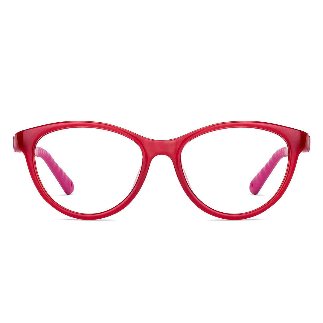 Hooper Online Red Full Rim Cat Eye left side