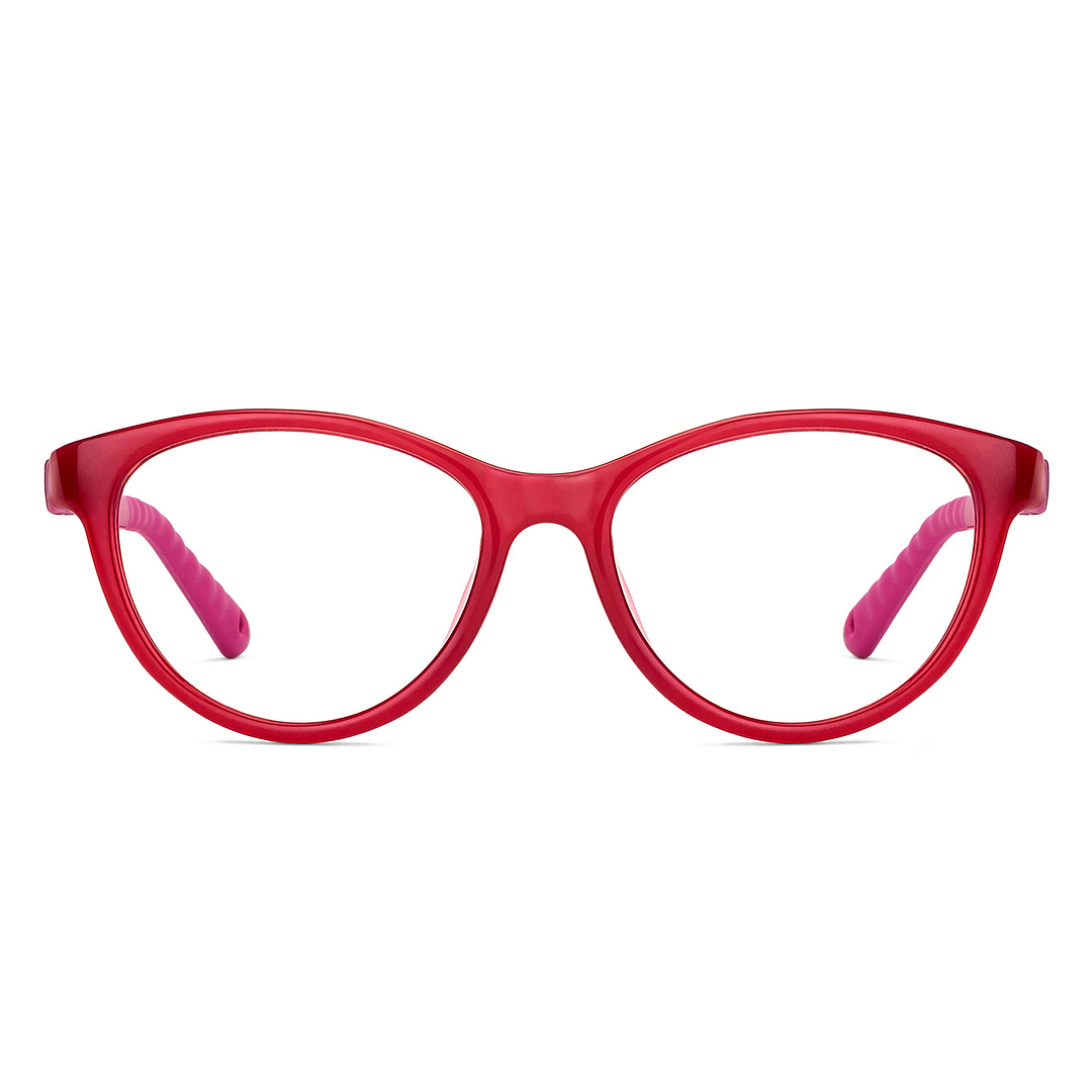 Hooper Online Red Full Rim Cat Eye left side