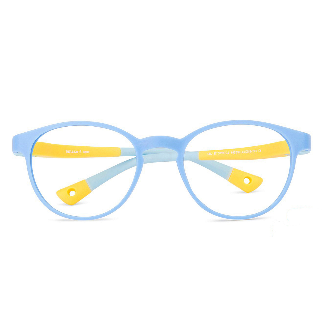 Hooper Online Sky Blue Full Rim Round left side