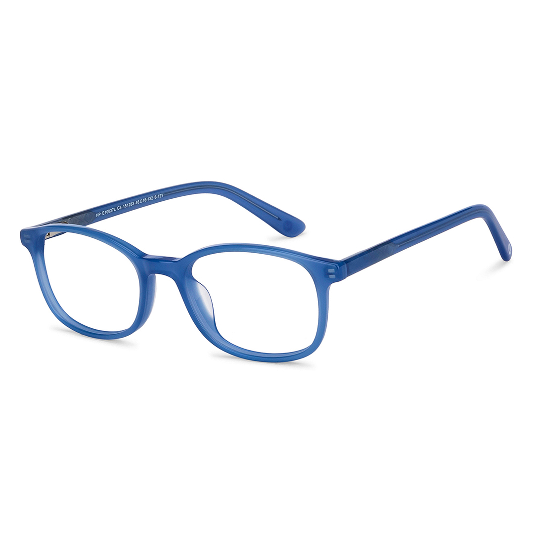 Hooper Online Navy Blue Full Rim Rectangle right side