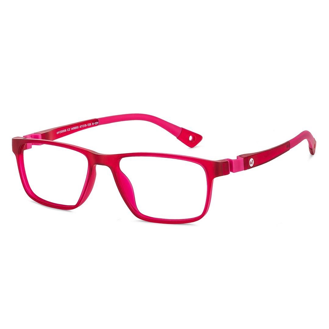 Hooper Online Red Full Rim Rectangle right side