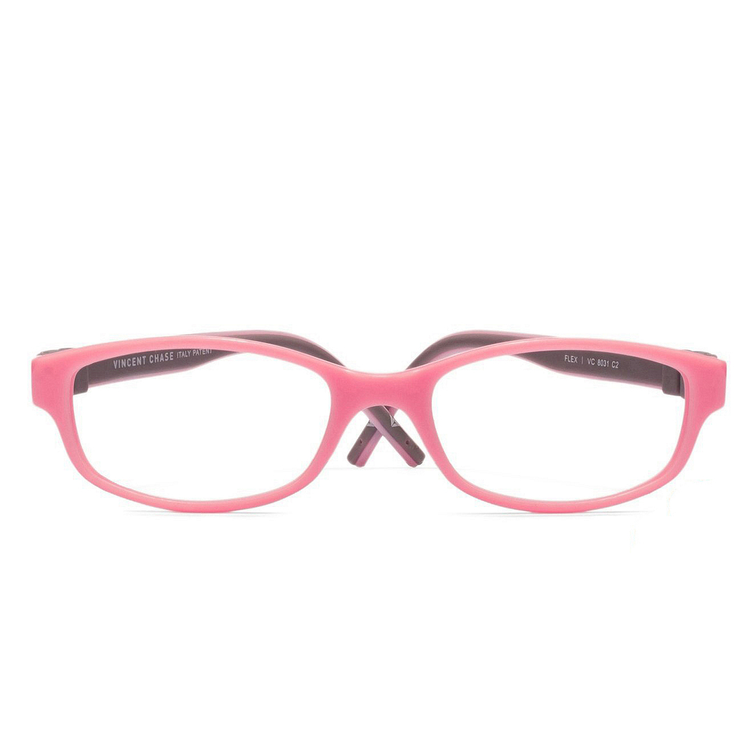 Hooper Online Pink Full Rim Rectangle left side