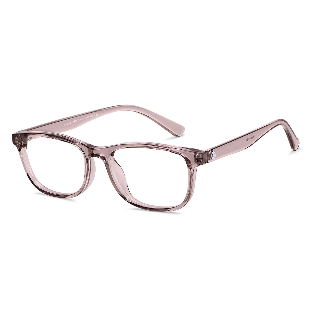 Hooper Online Pink Transparent Full Rim Rectangle left side