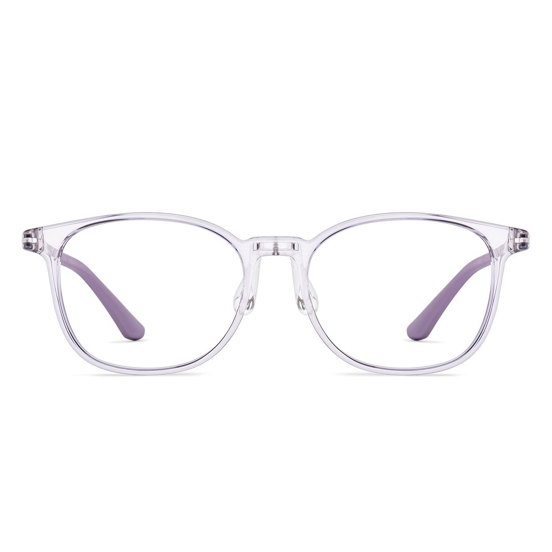 Hooper Purple Transparent Full Rim Round right side