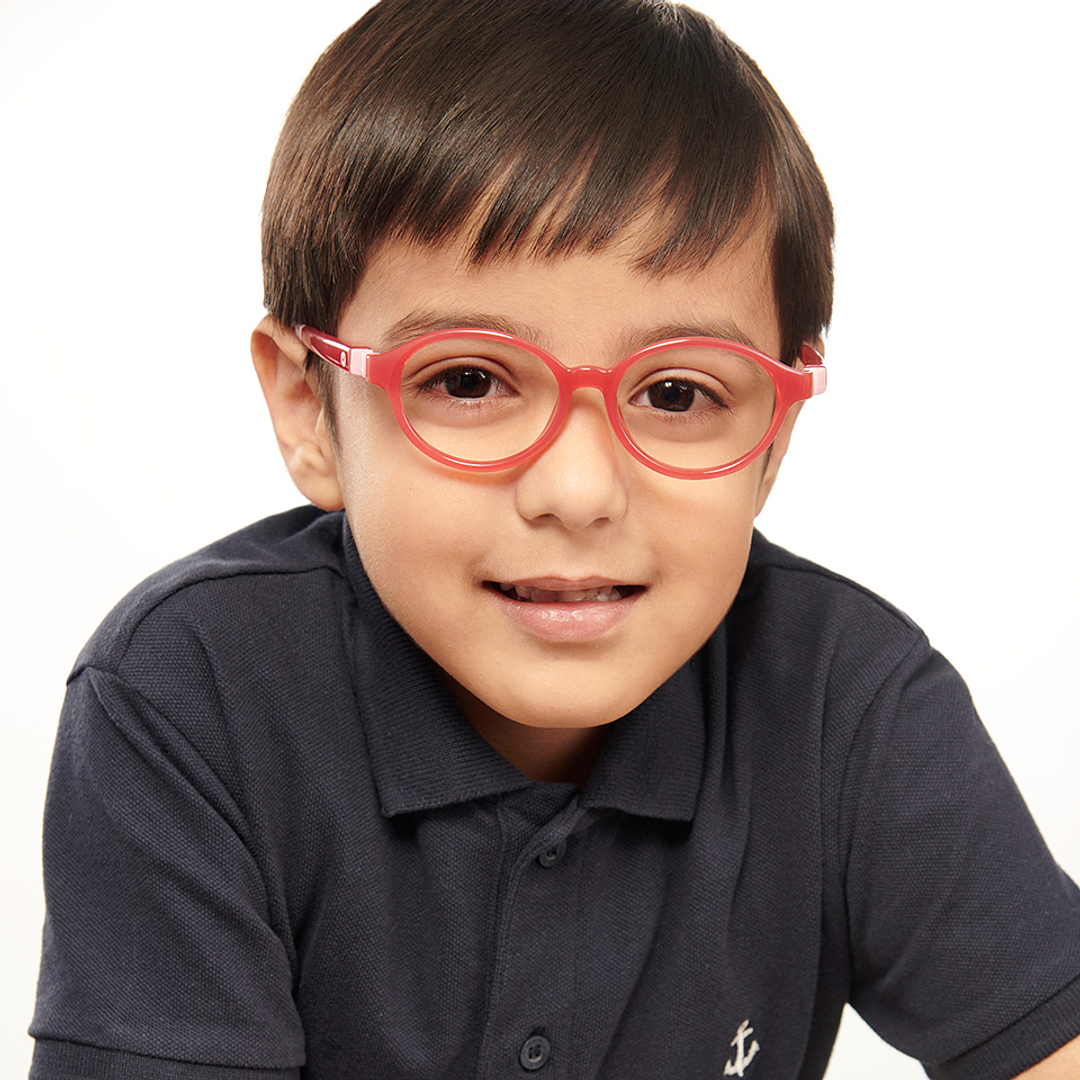 Hooper Online Red Full Rim Round left side