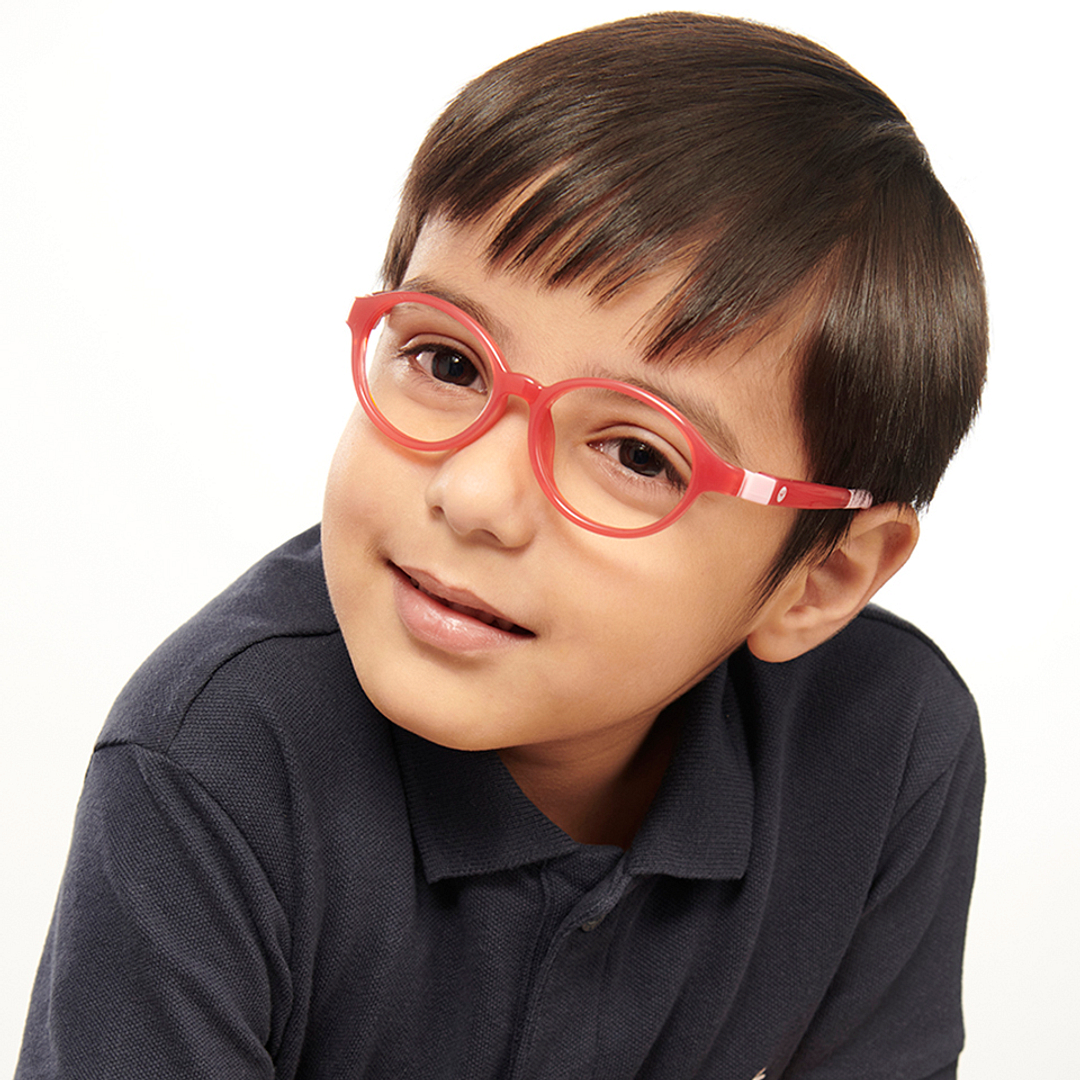 Hooper Online Red Full Rim Round right side