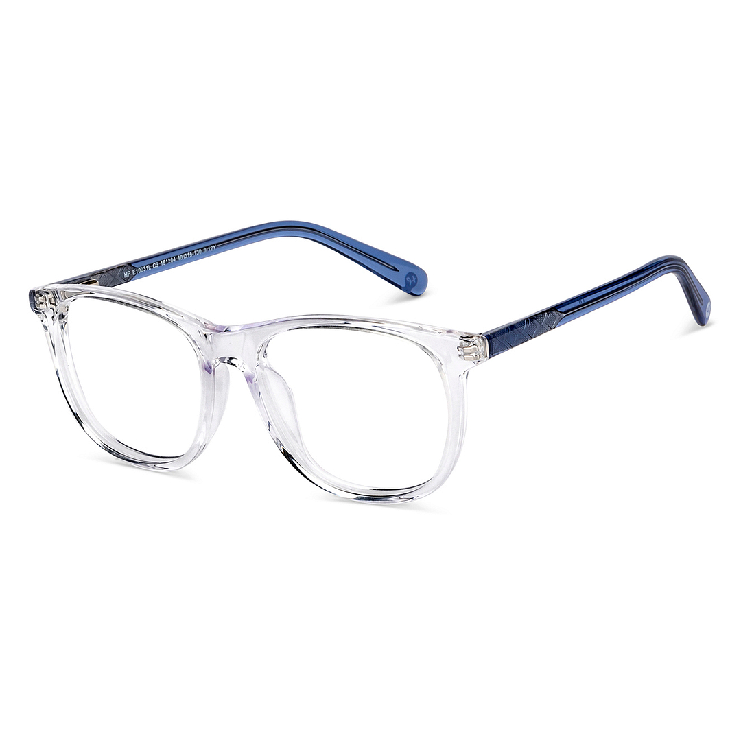 Hooper Online Sky Blue Full Rim Square right side