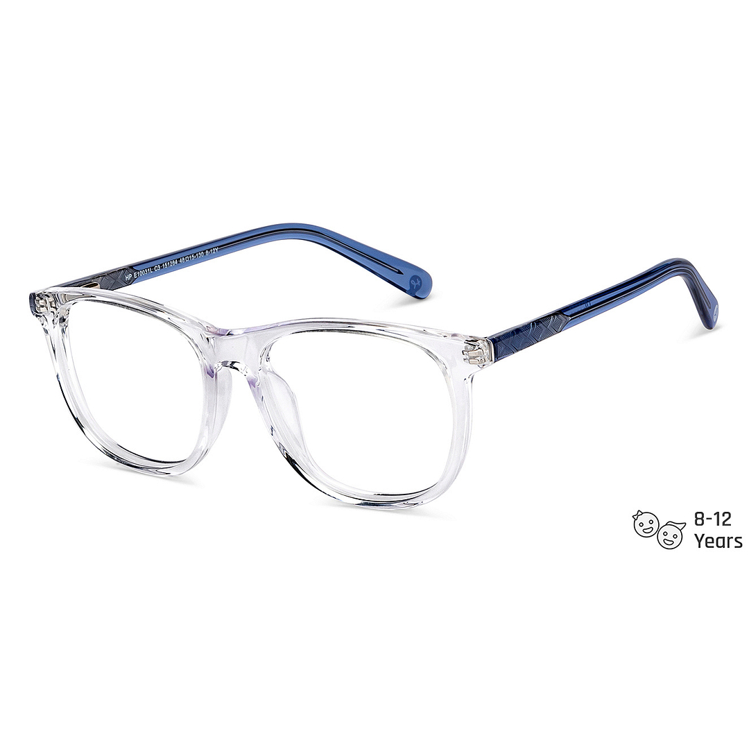 Hooper Online Sky Blue Full Rim Square right side