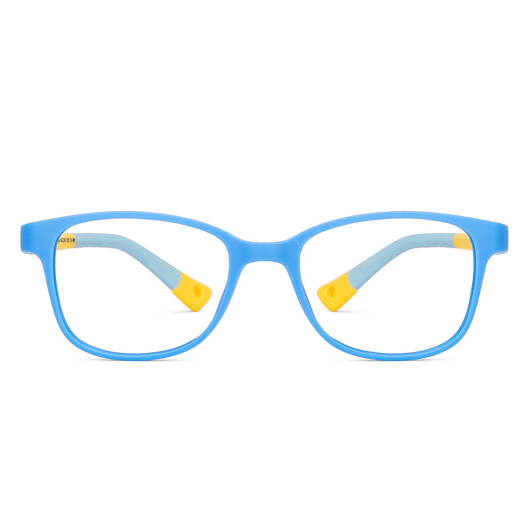 Hooper Sky Blue Full Rim Rectangle right side