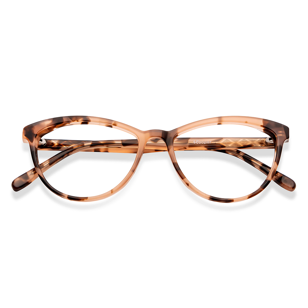 Hooper Online Tortoise Full Rim Cat Eye left side