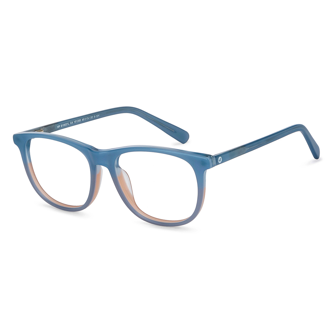 Hooper Online Sky Blue Full Rim Square right side