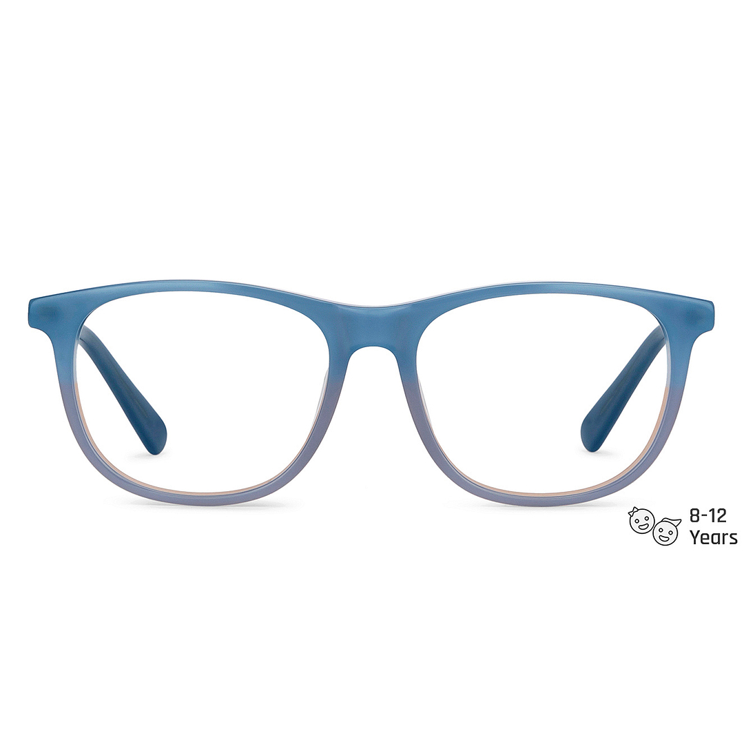 Hooper Online Sky Blue Full Rim Square left side