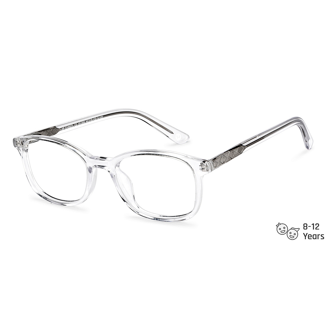 Hooper Online Crystal Transparent Full Rim Rectangle right side