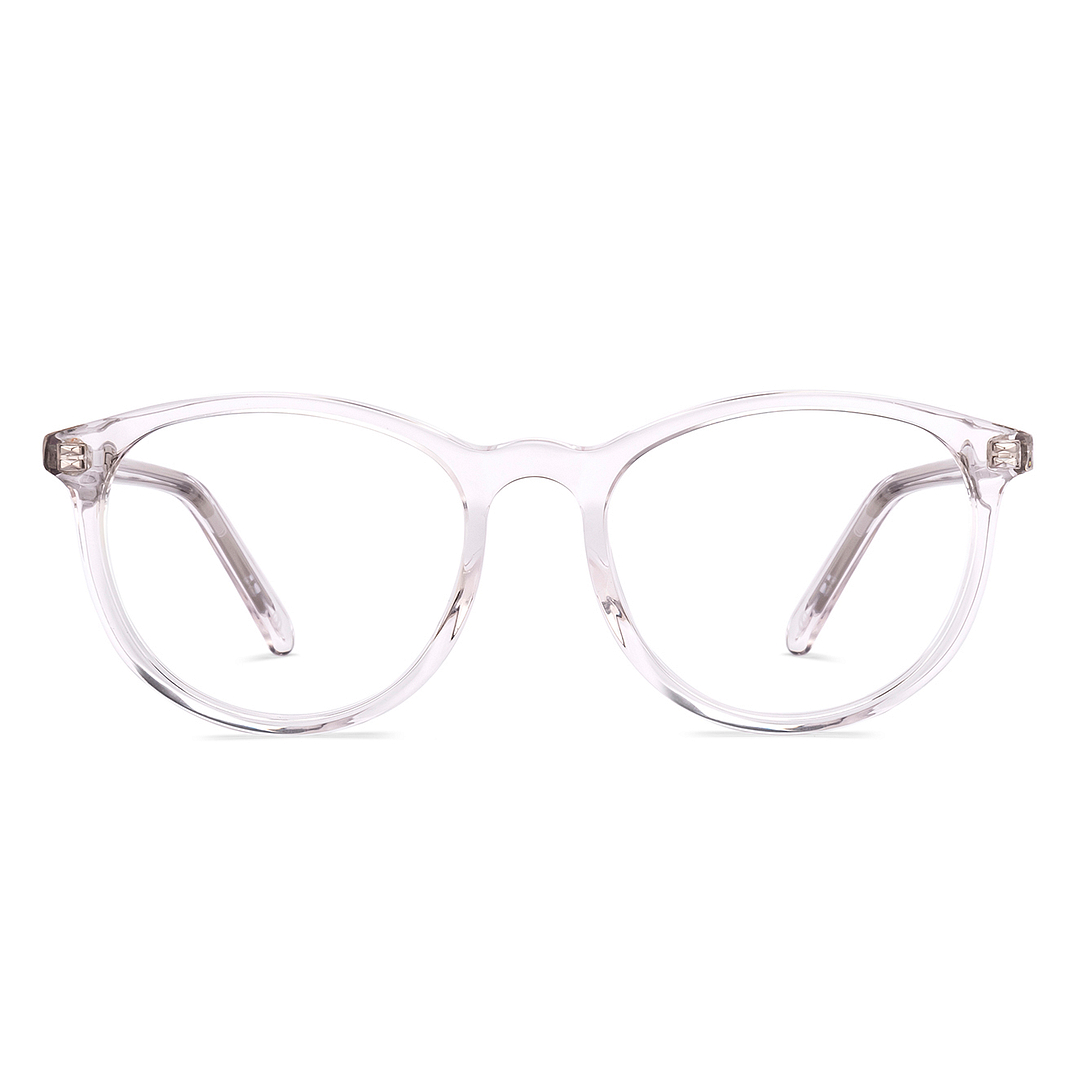 Hooper Online Crystal Transparent Full Rim Round right side