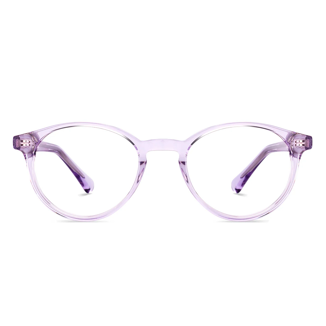 Hooper Online Purple Transparent Full Rim Round right side