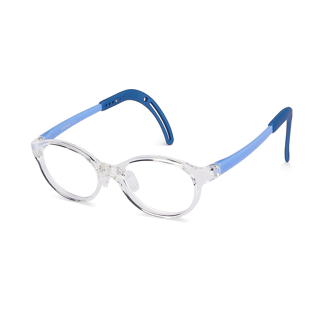 Hooper Online Crystal Transparent Full Rim Round left side