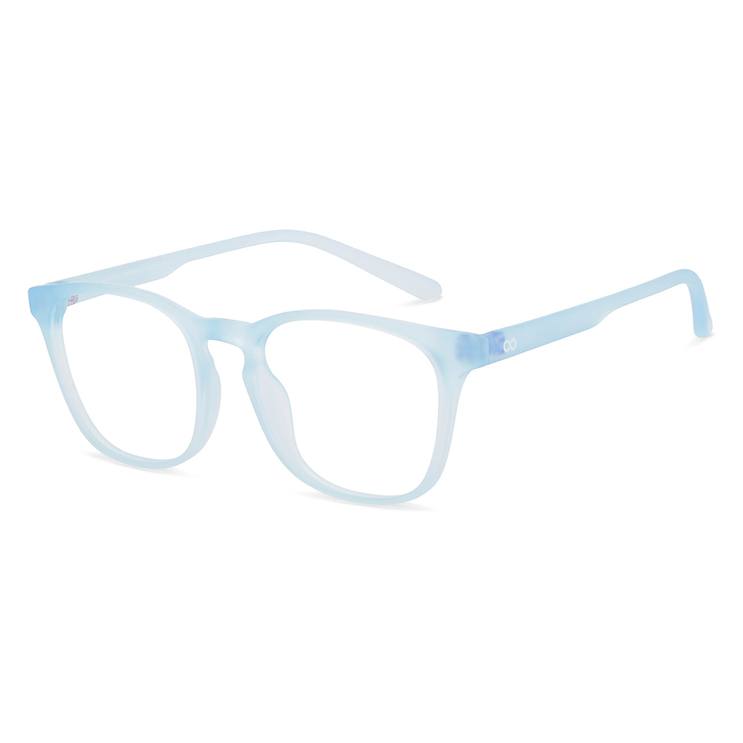 Hooper Sky Blue Full Rim Square right side
