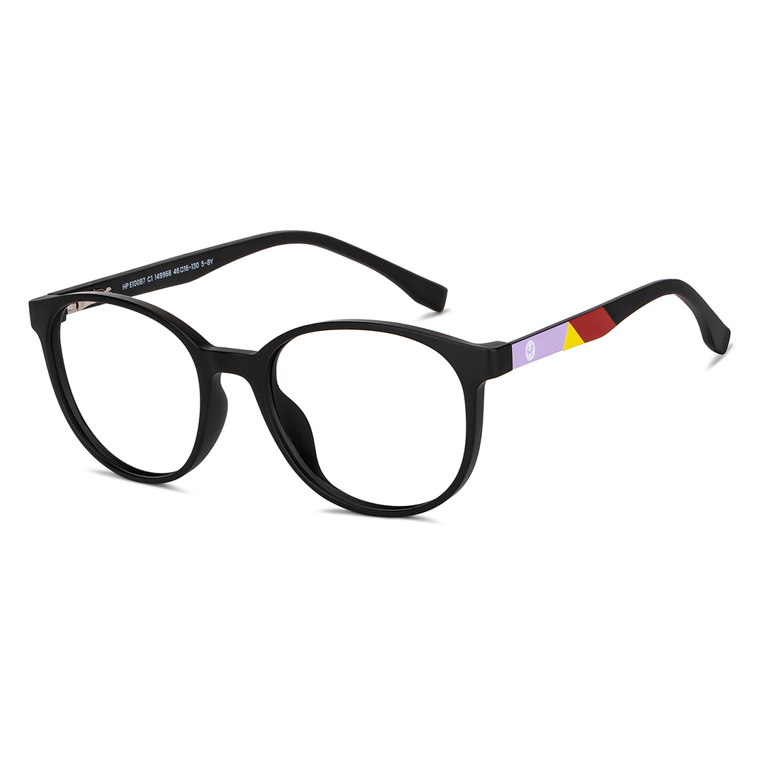Hooper Online Black Full Rim Round right side