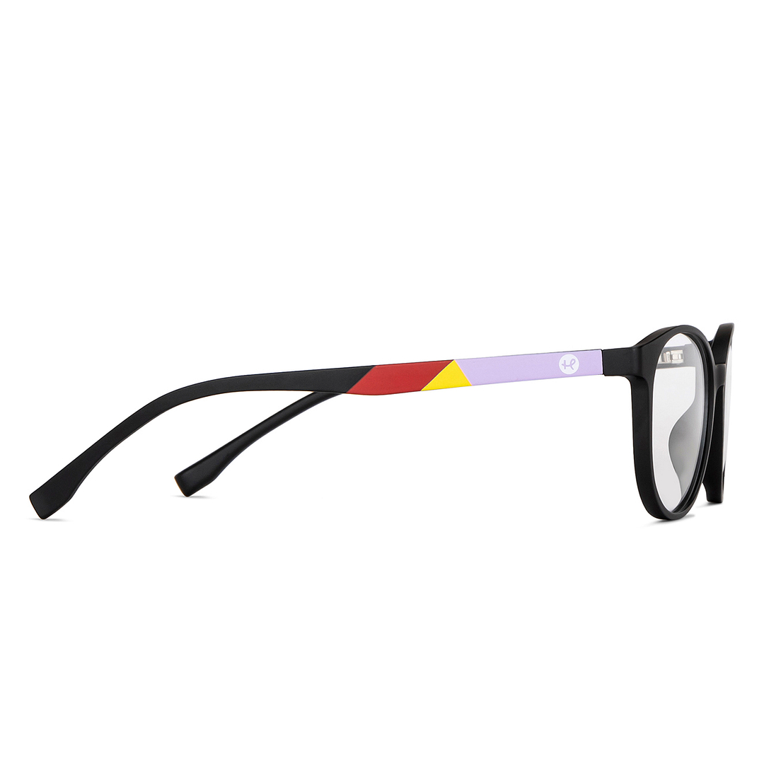 Hooper Online Black Full Rim Round left side