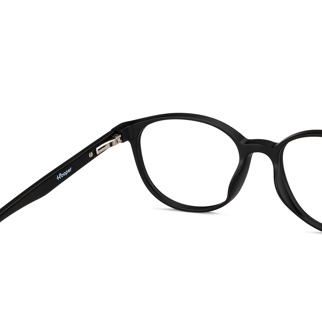 Hooper Online Black Full Rim Round right side