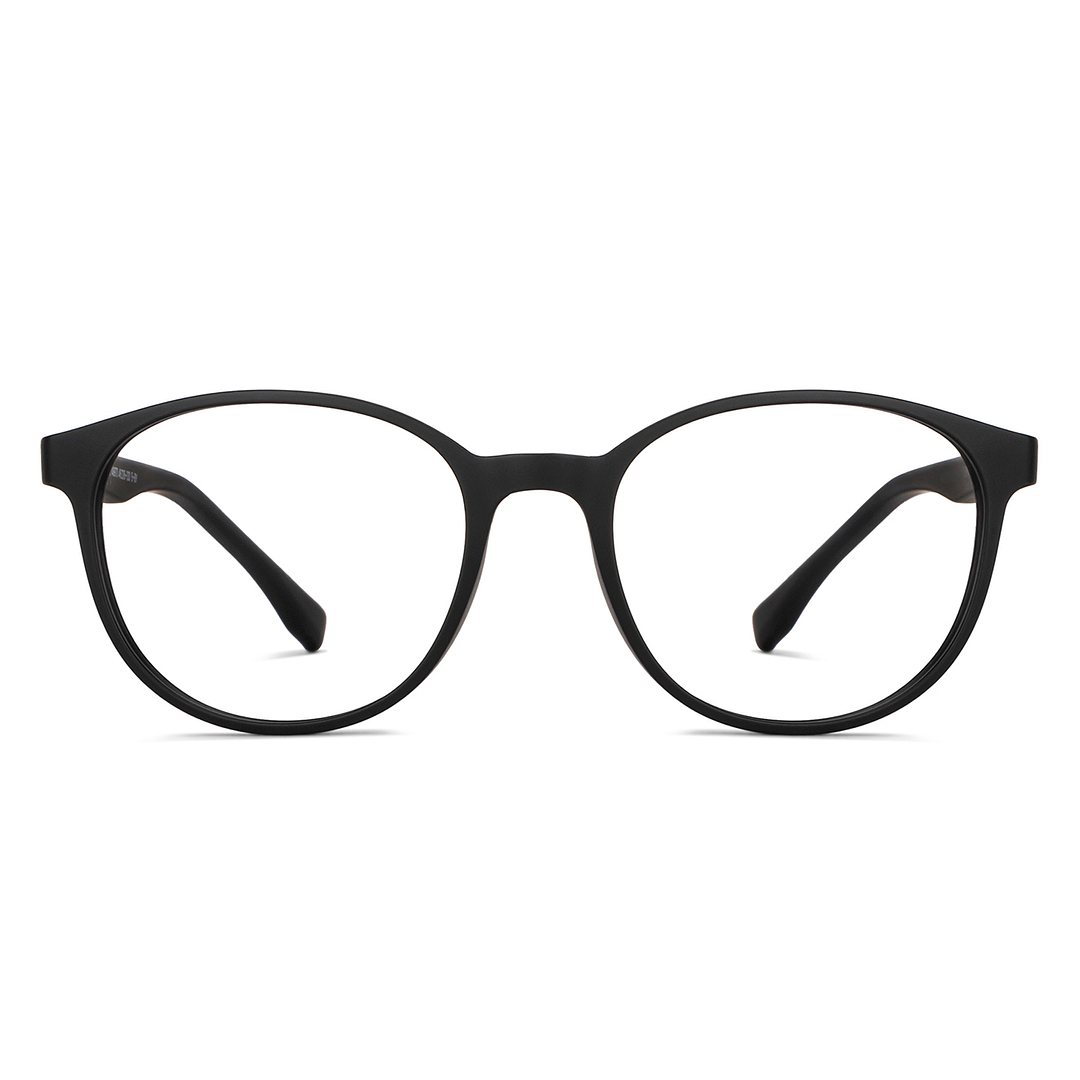 Hooper Online Black Full Rim Round left side