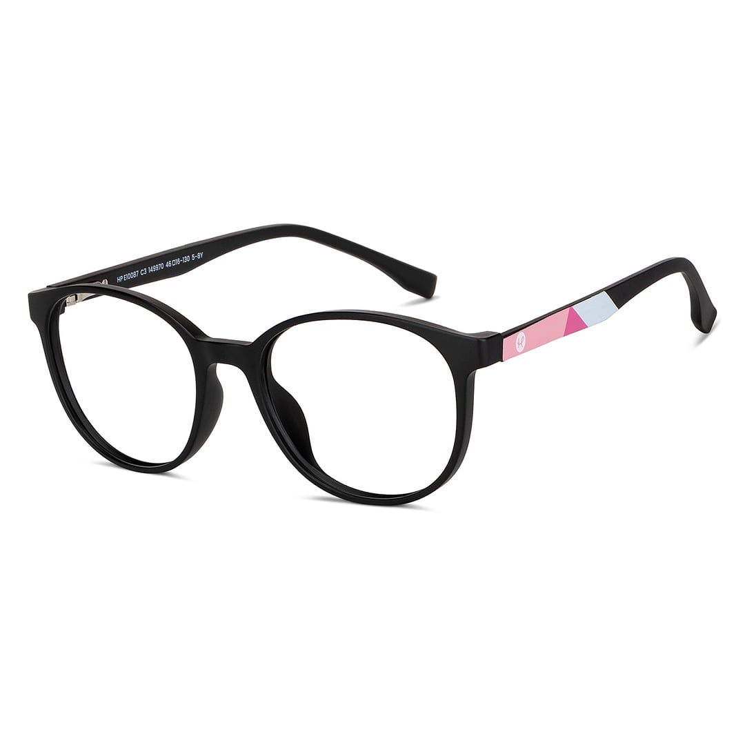 Hooper Online Black Full Rim Round right side