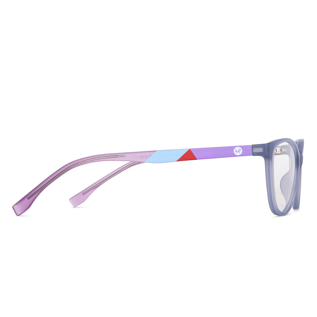 Hooper Online Purple Full Rim Cat Eye left side