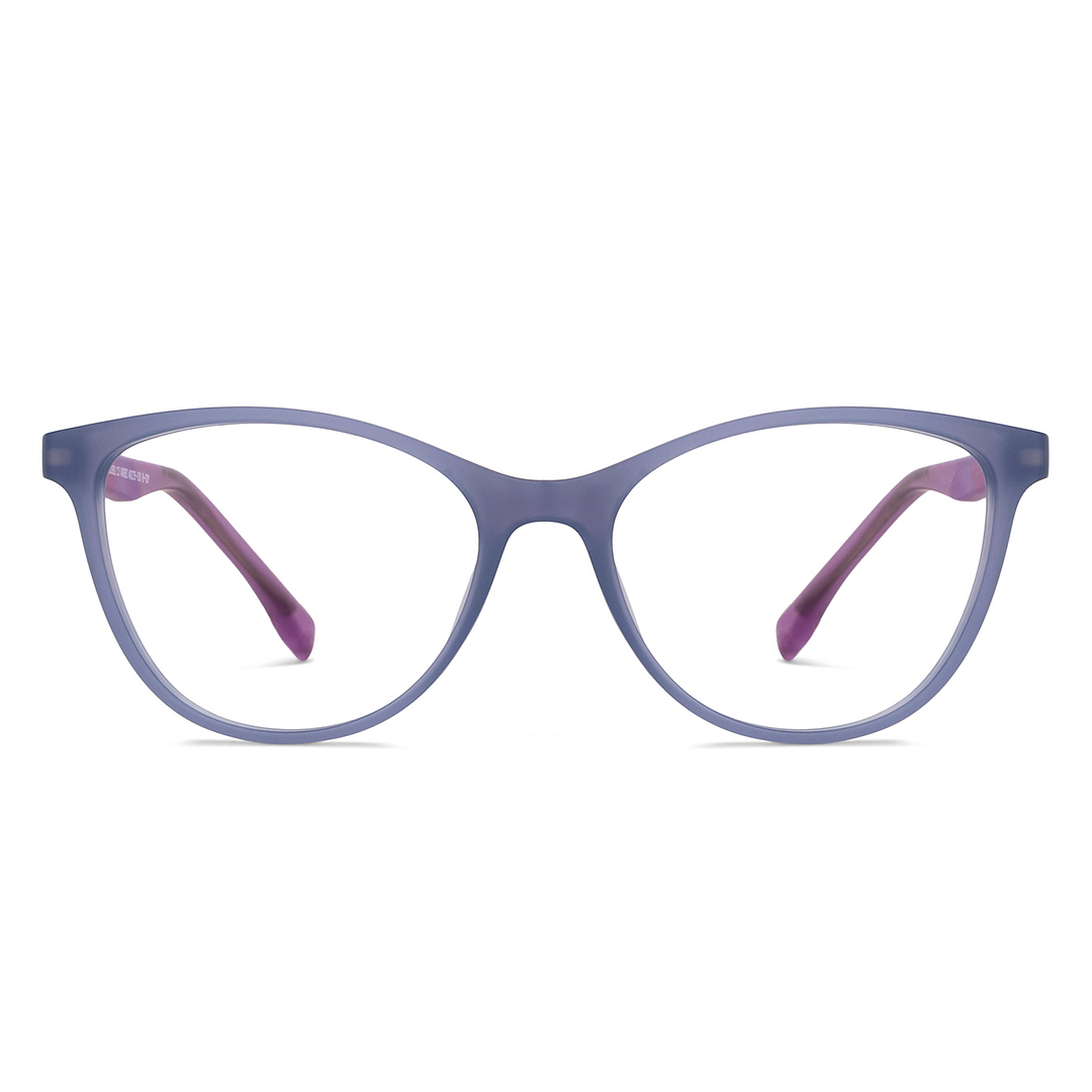 Hooper Online Purple Full Rim Cat Eye left side