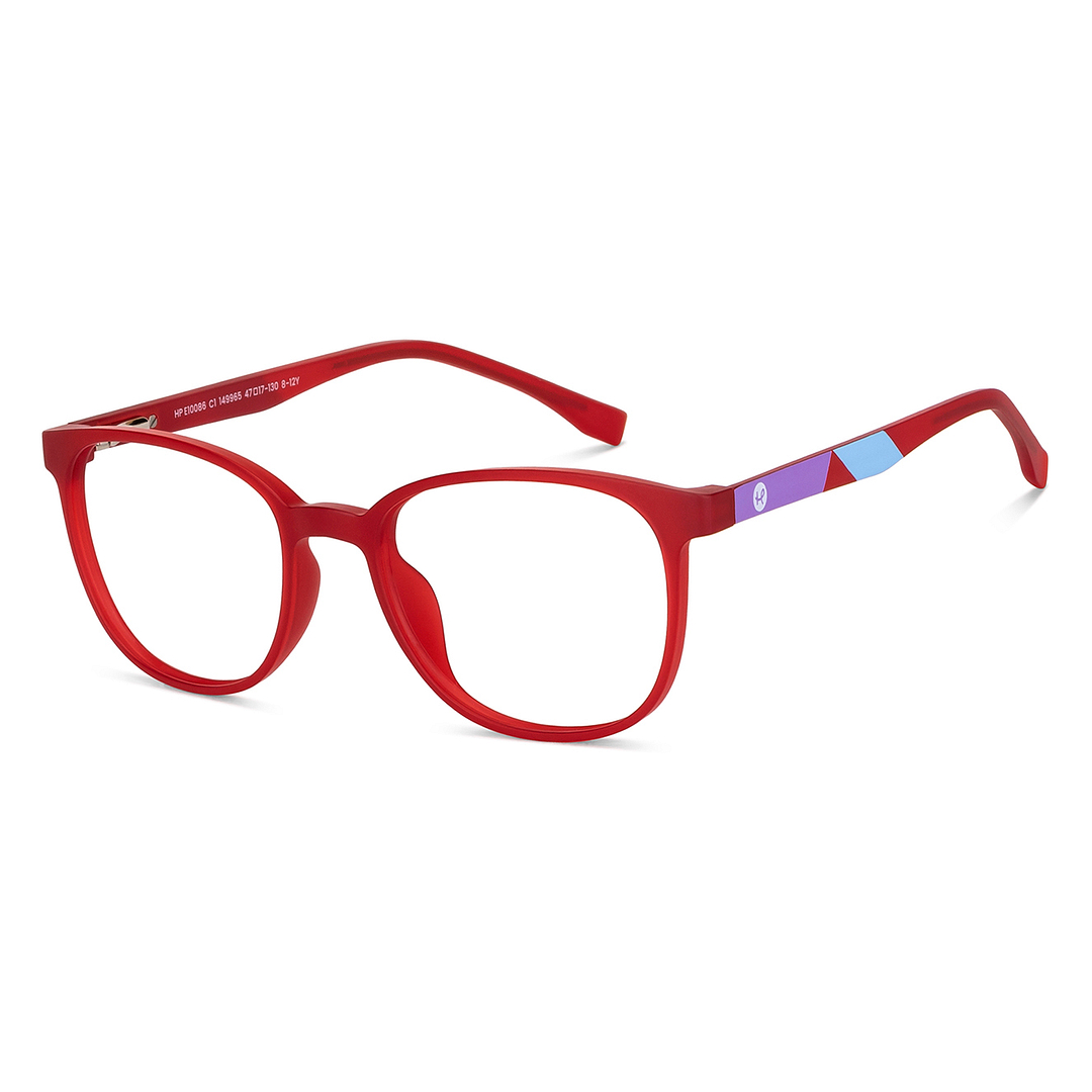 Hooper Online Red Full Rim Rectangle right side