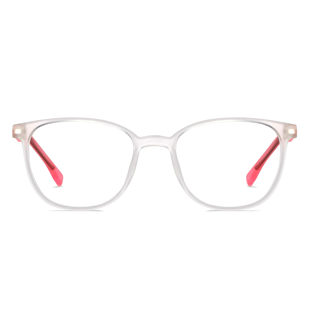Hooper Online Crystal Transparent Full Rim Square left side