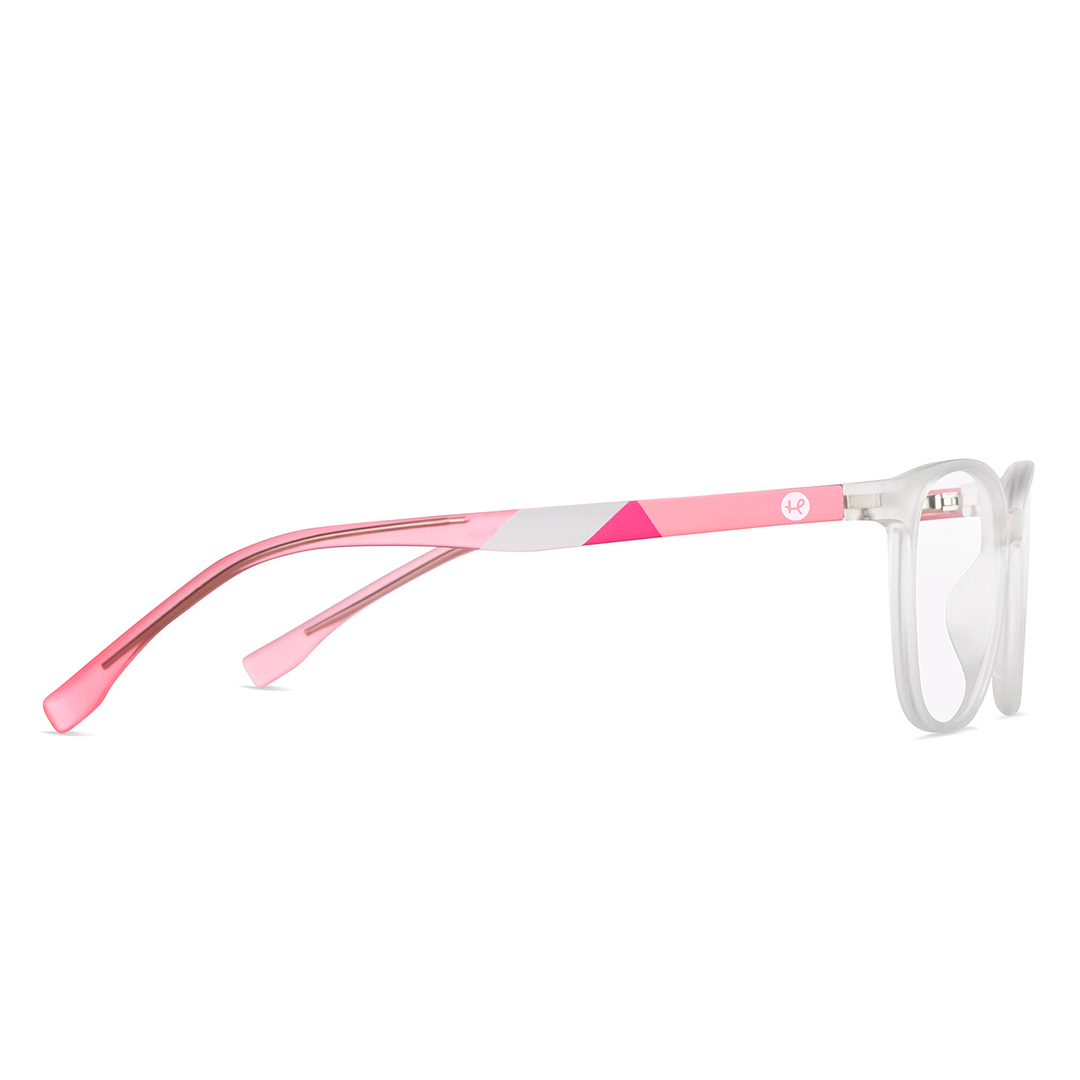 Hooper Online Crystal Transparent Full Rim Square left side