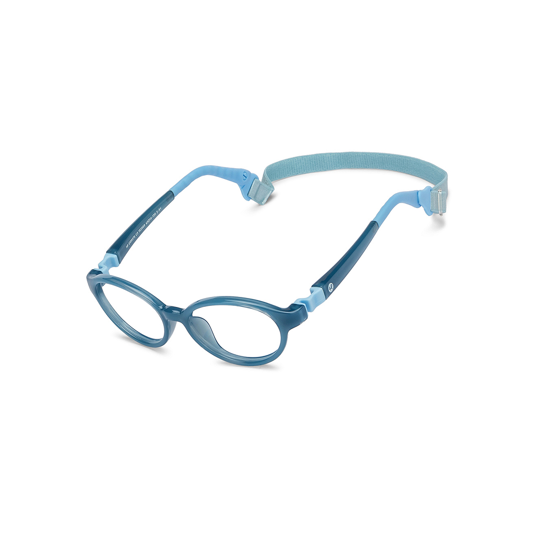 Hooper Online Sky Blue Full Rim Round left side
