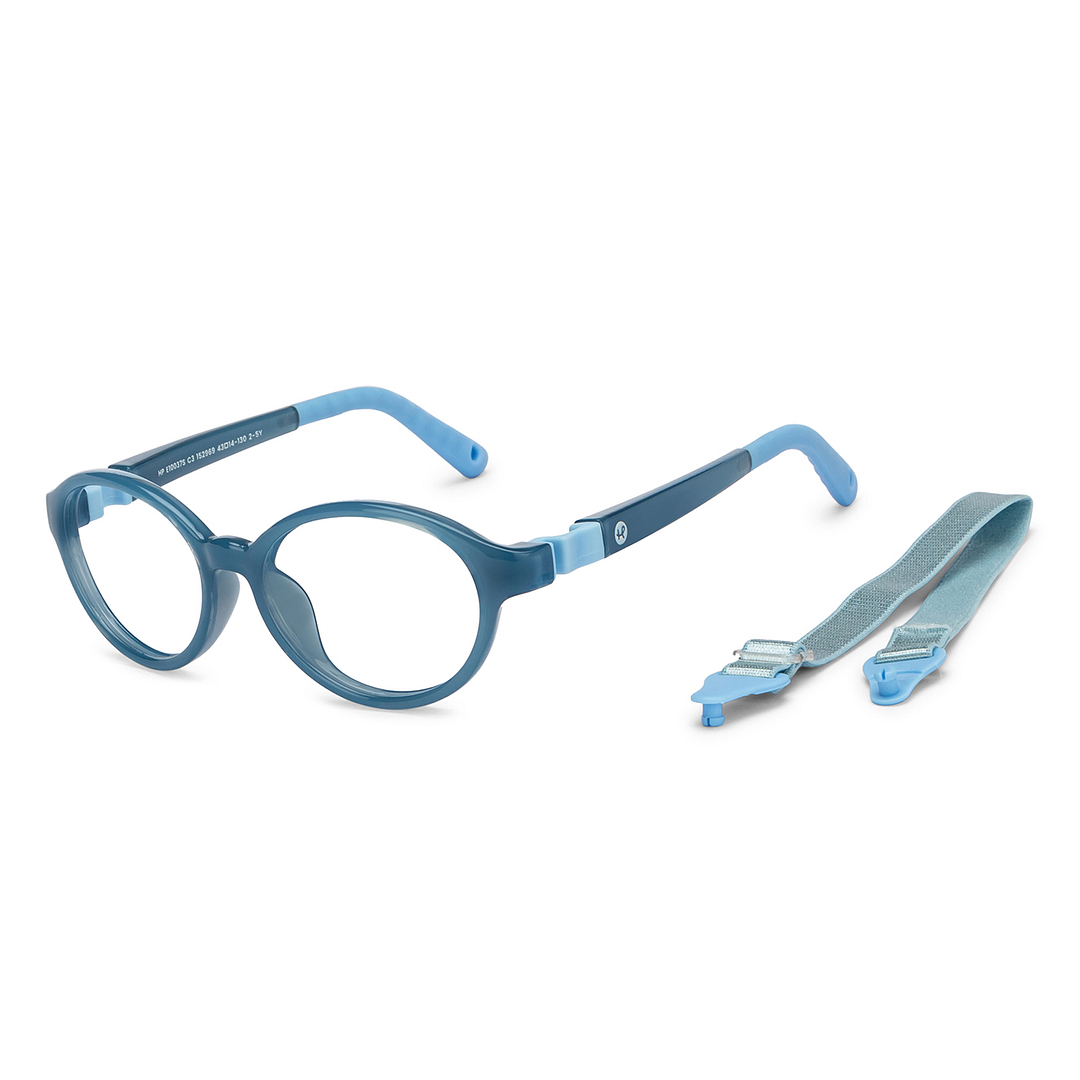 Hooper Online Sky Blue Full Rim Round right side