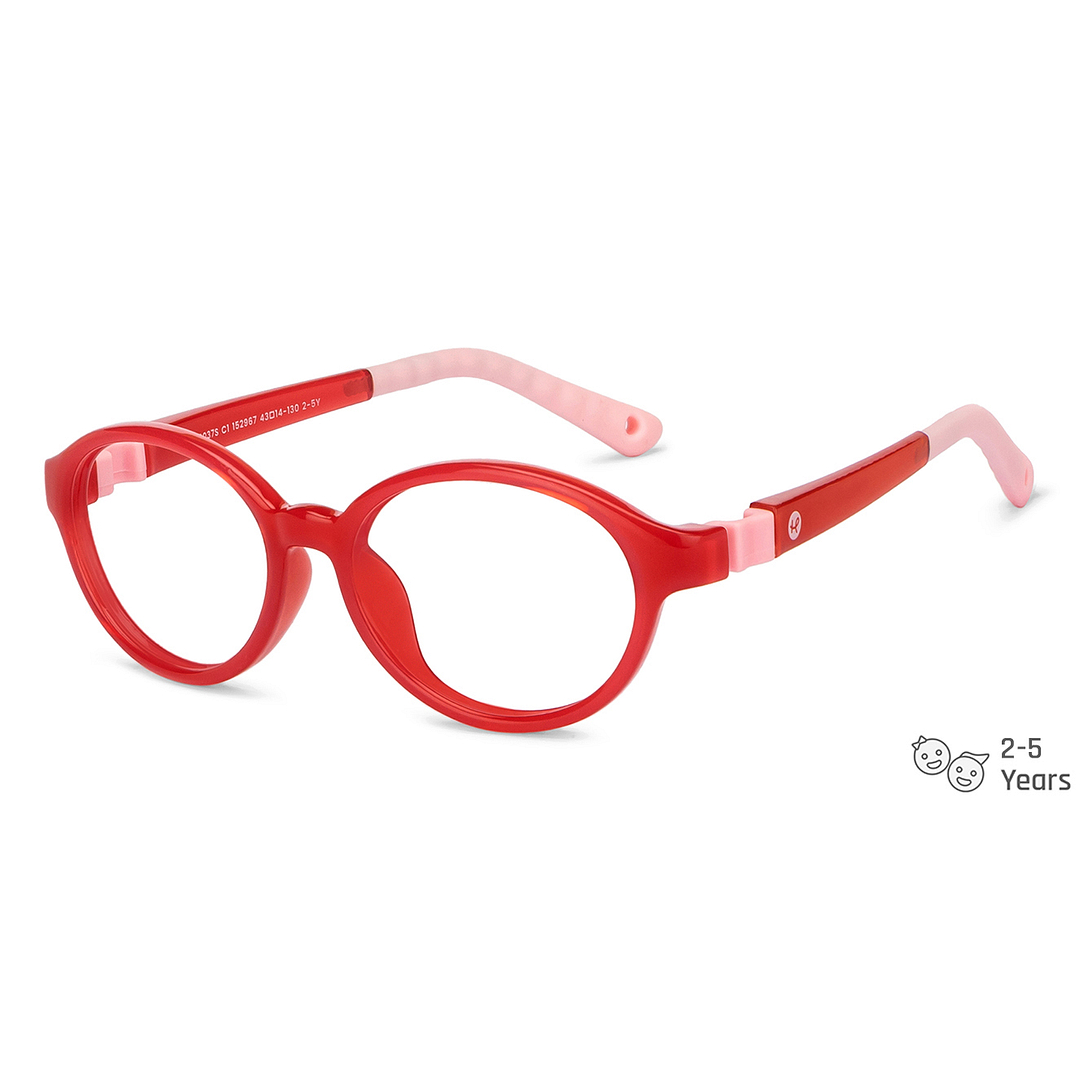 Hooper Online Red Full Rim Round right side