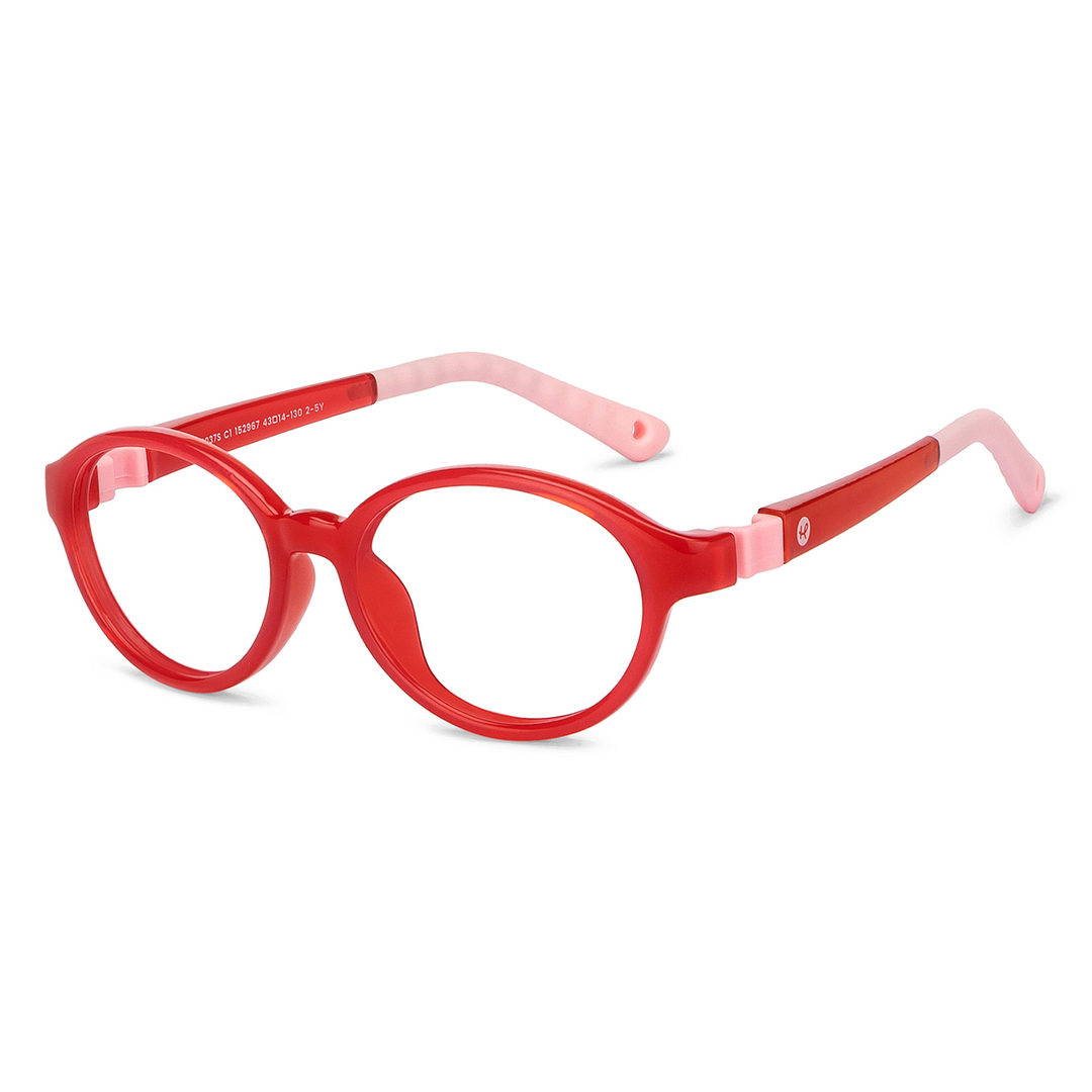 Hooper Online Red Full Rim Round left side