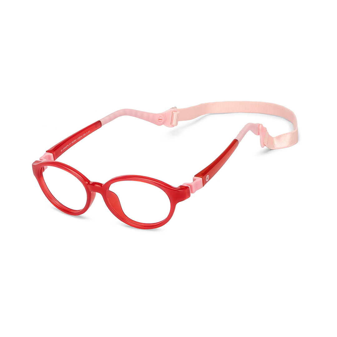 Hooper Online Red Full Rim Round left side