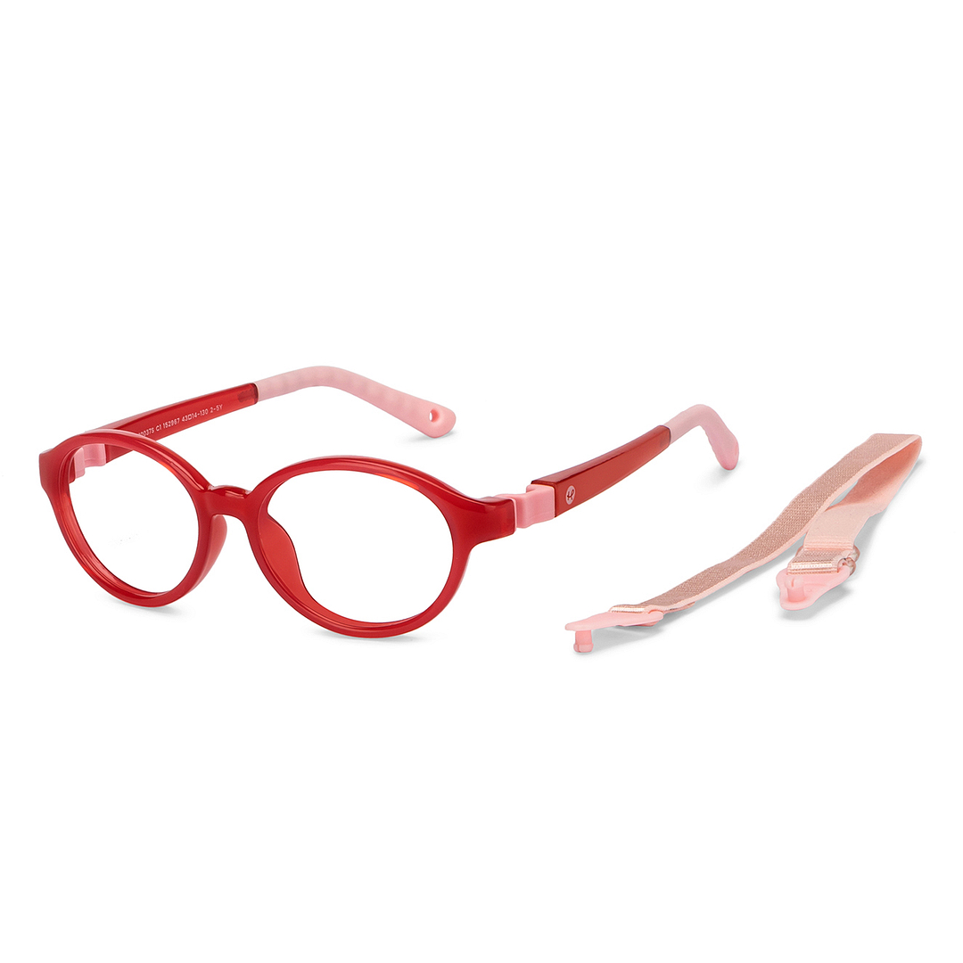 Hooper Online Red Full Rim Round right side