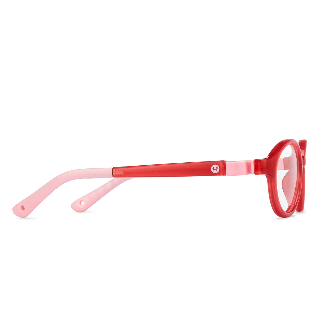 Hooper Online Red Full Rim Round left side
