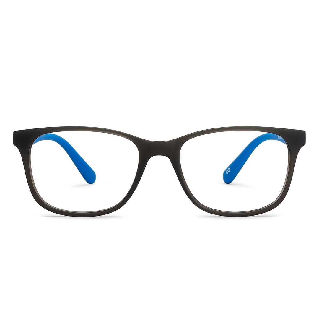 Hooper Online Gray Transparent Full Rim Rectangle right side