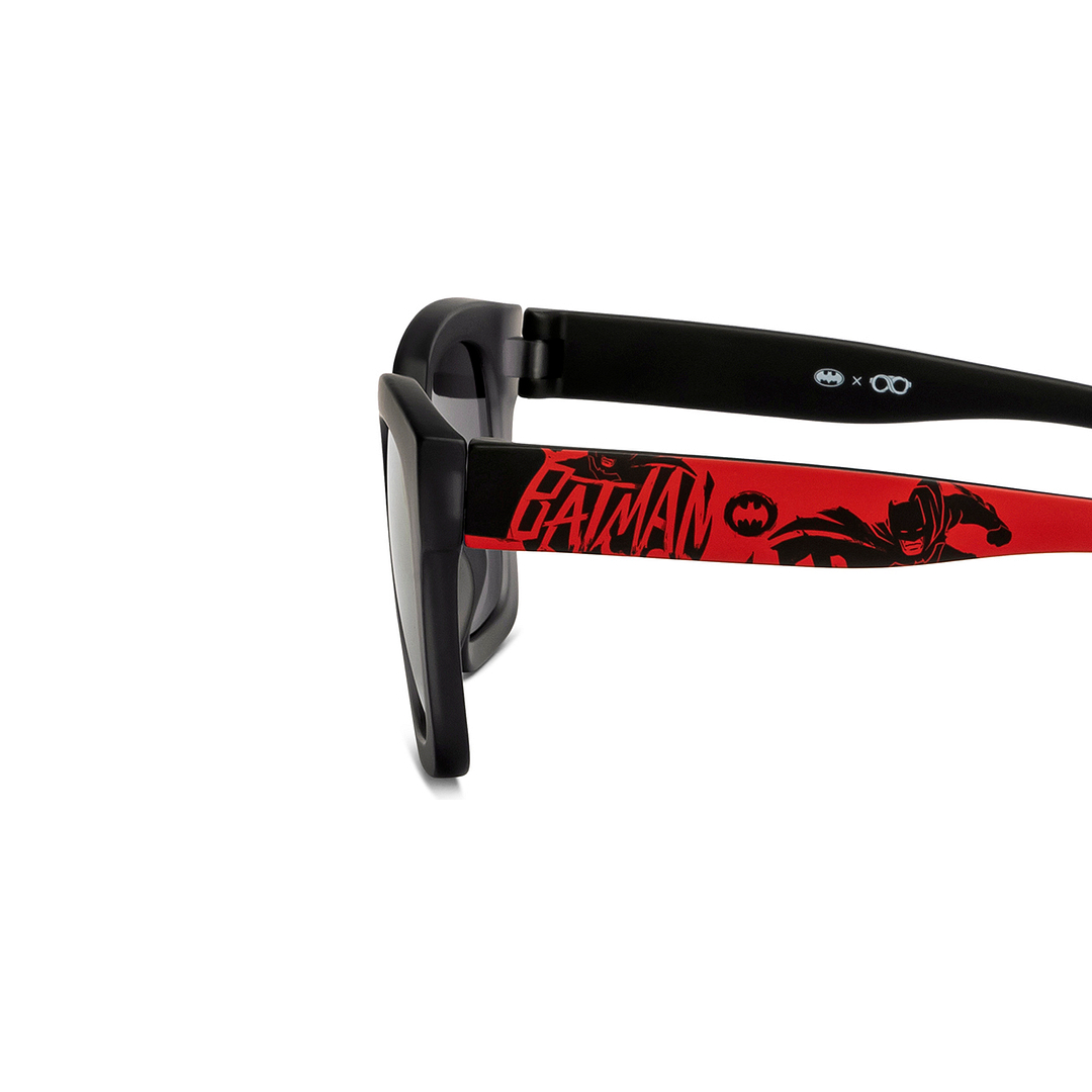 Hooper Light Grey Full Rim Square left side