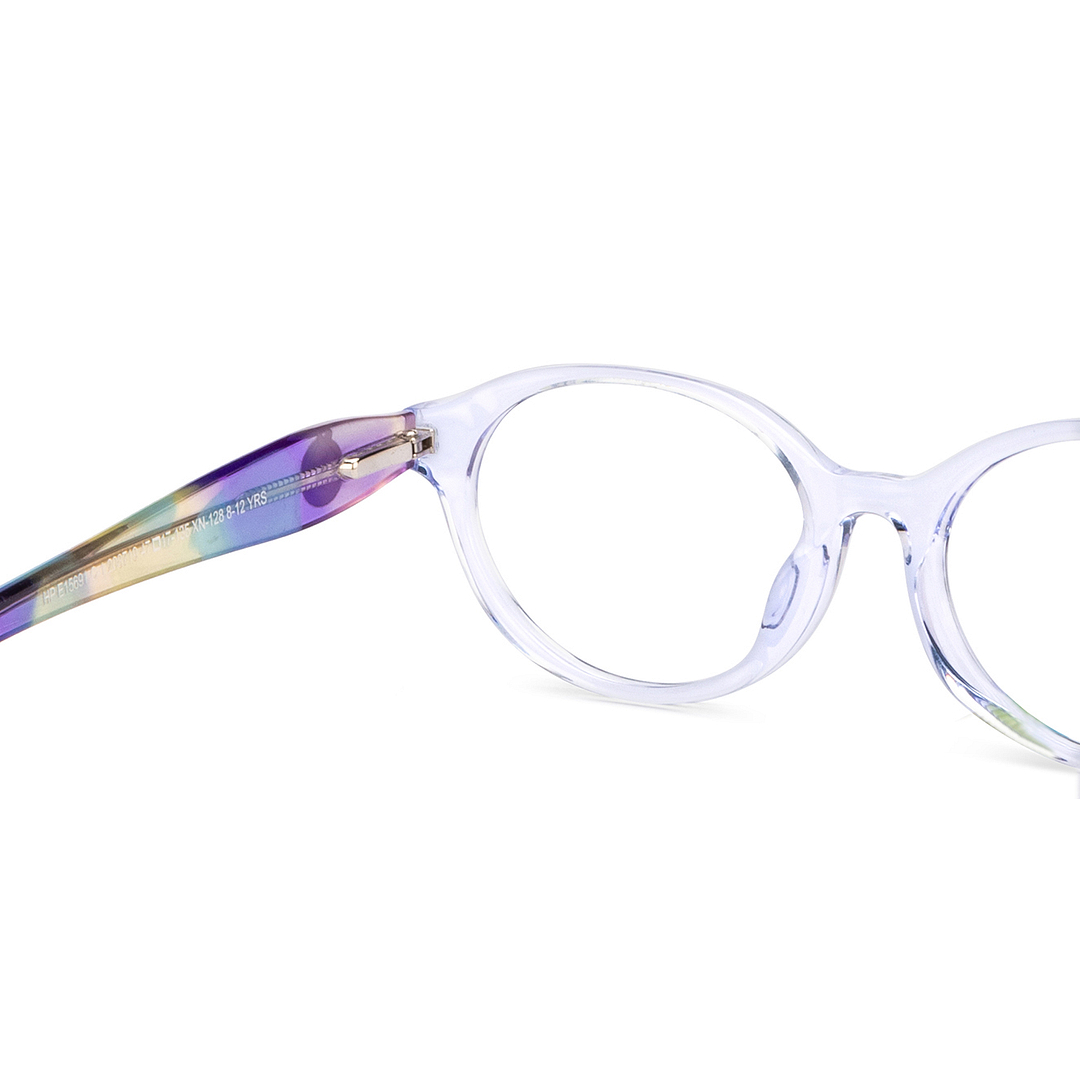 Hooper Online Purple Full Rim Oval right side