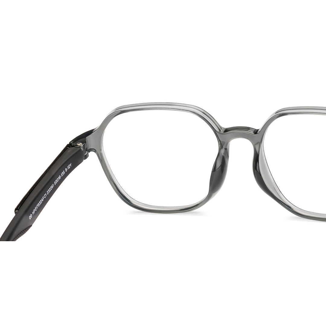 Hooper Light Grey Full Rim Geometric right side