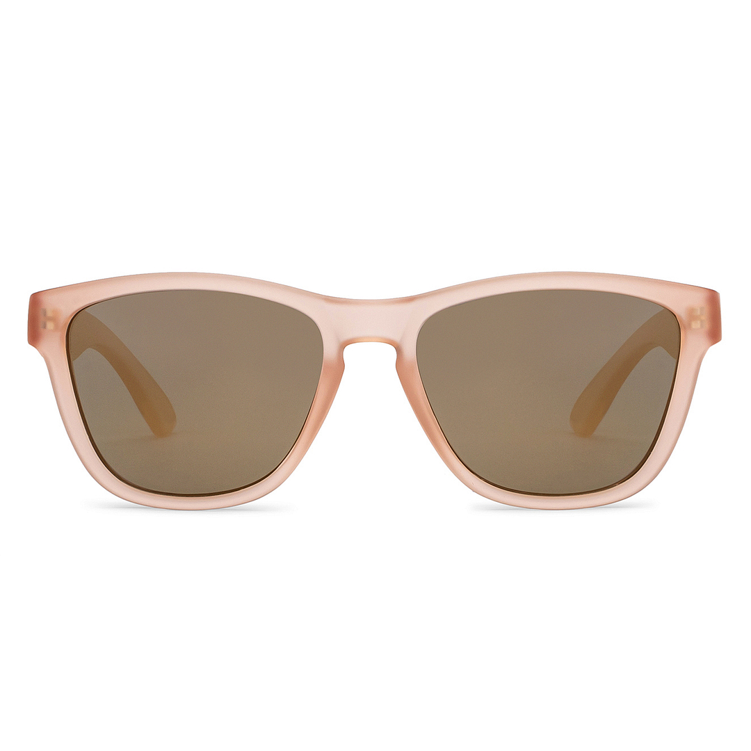 Hooper Pink Full Rim Square left side