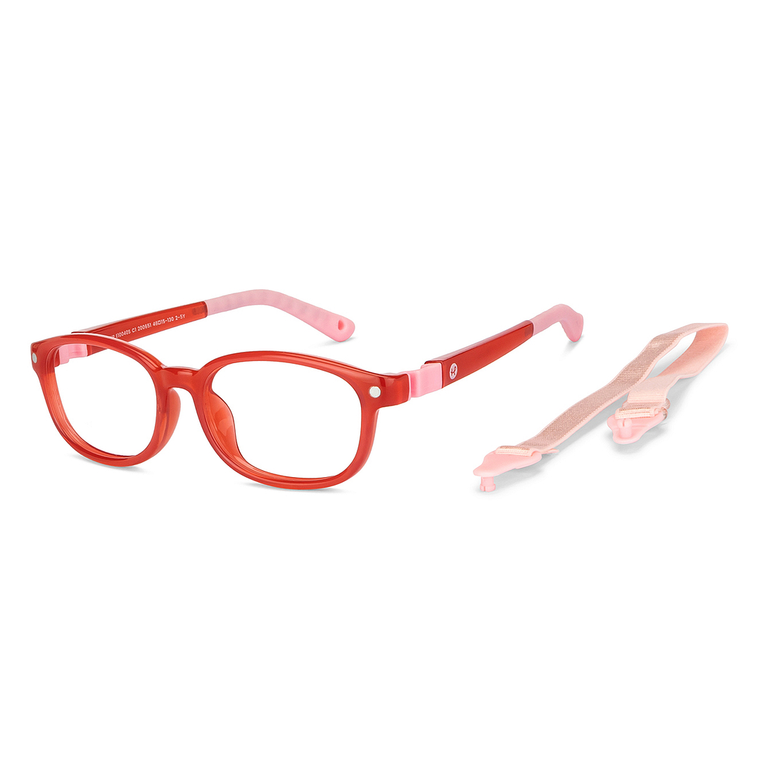 Hooper Online Red Full Rim Round left side
