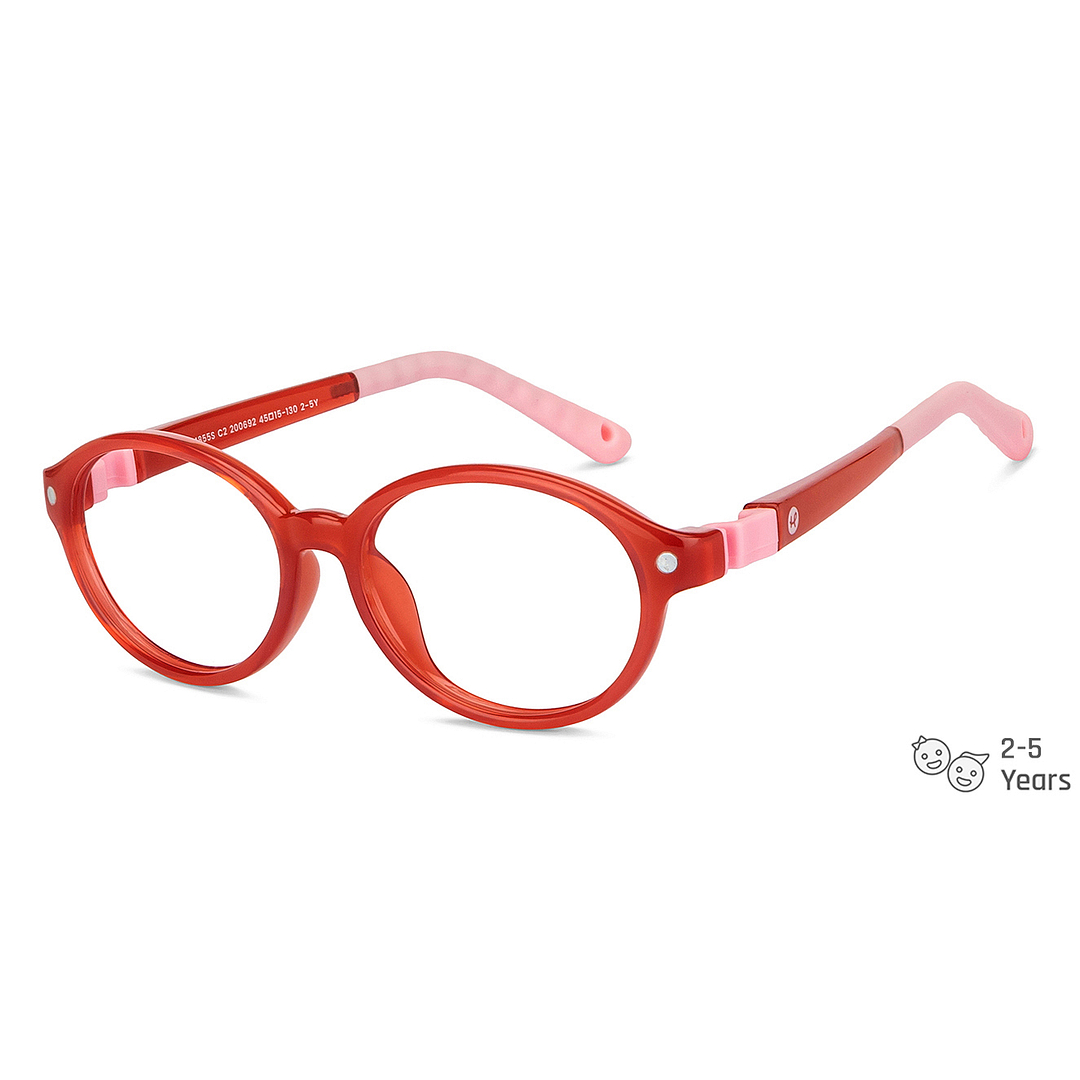 Hooper Online Red Full Rim Round right side