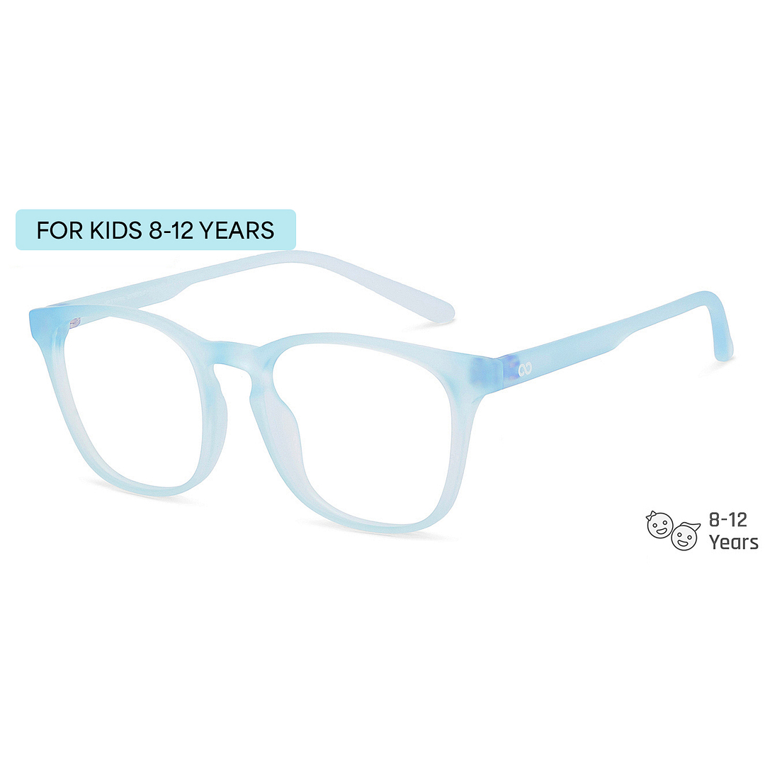 Hooper Sky Blue Full Rim Square right side