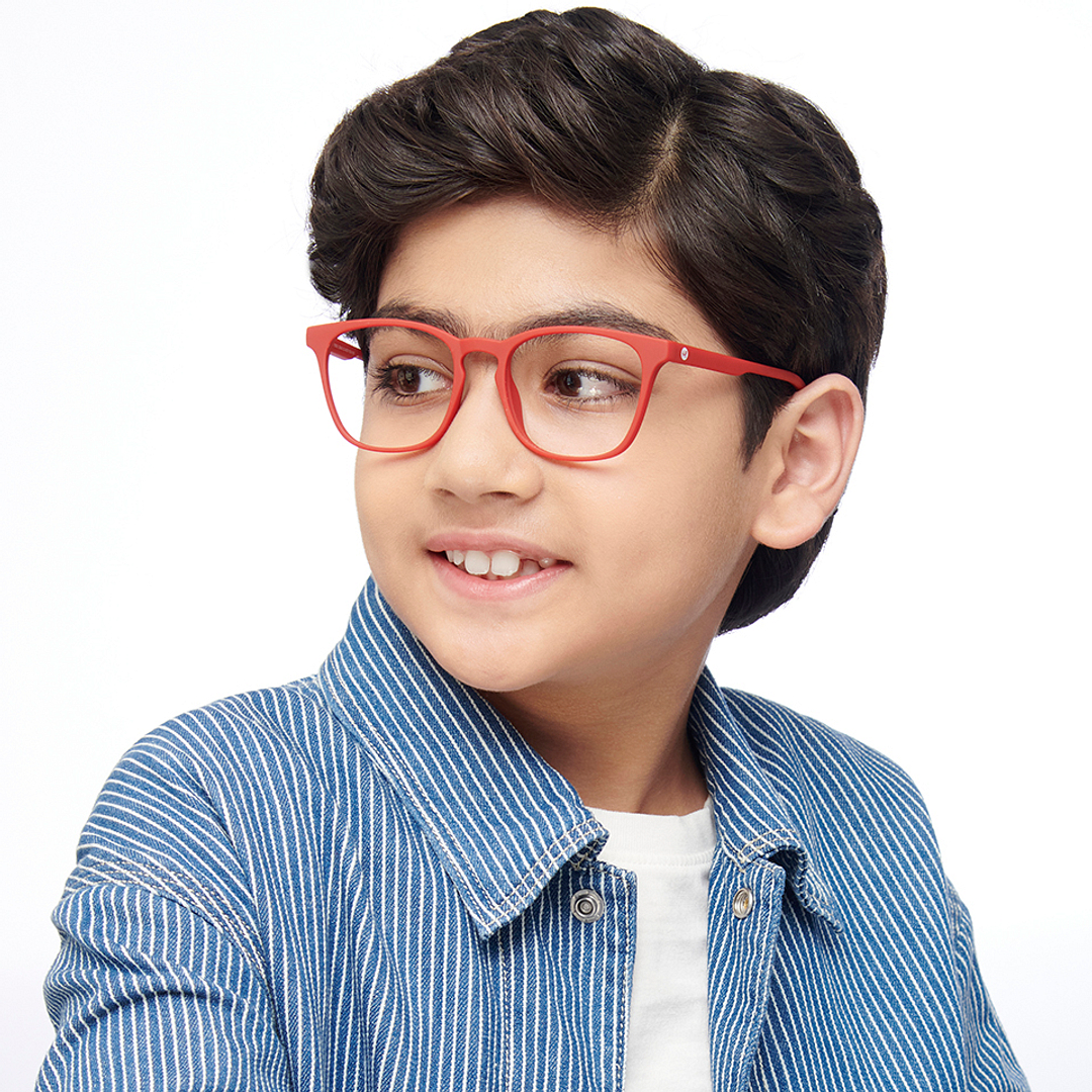 Hooper Online Monza Red Full Rim Square right side