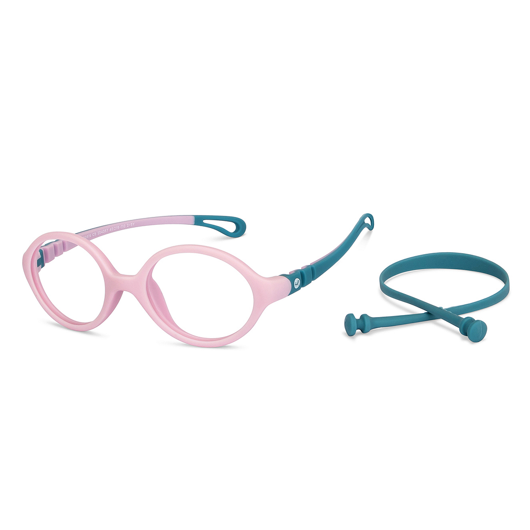 Hooper Online Pink Full Rim Round right side